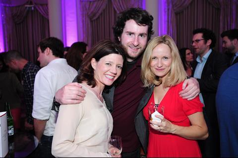 the BFI's Isabel Davis, Star Stephen Fingleton and Screen's Sarah Cooper